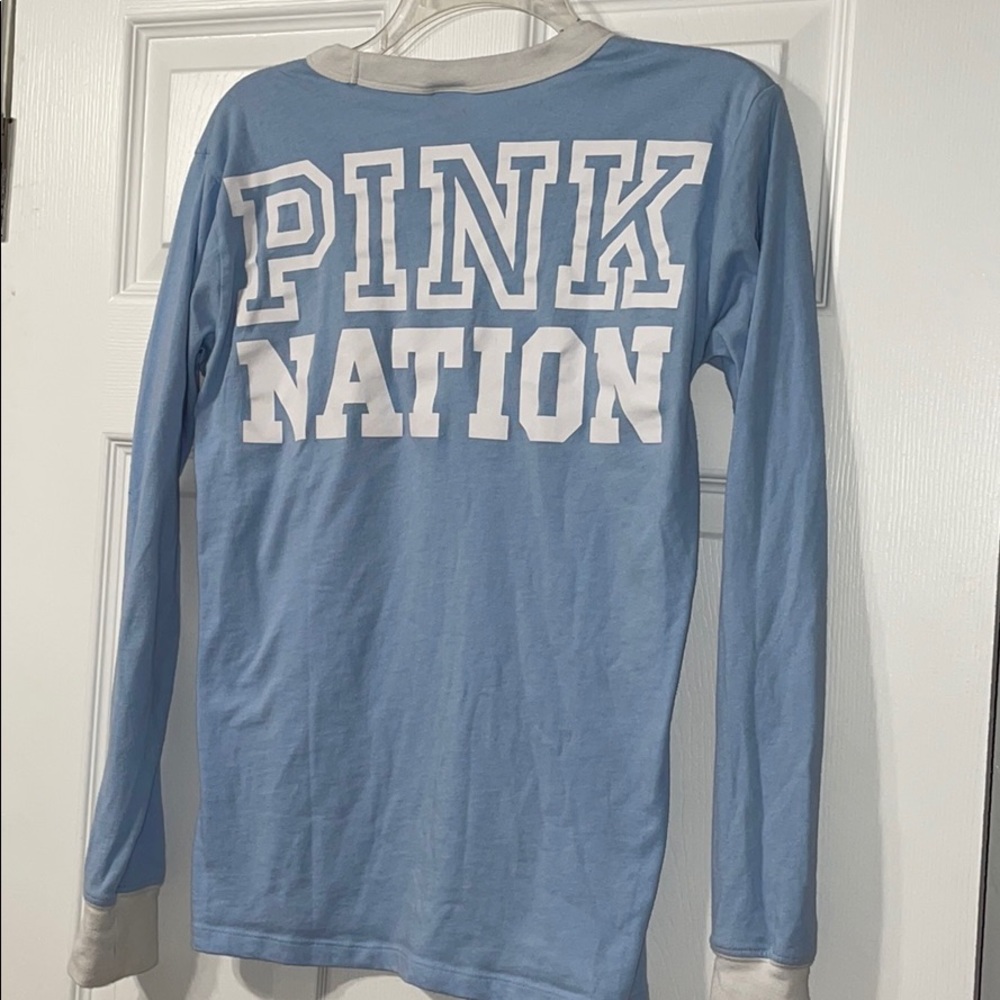 Pink long sleeve shirt